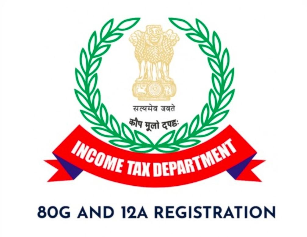 Income Tax Department 80G & 12A Registration Logo